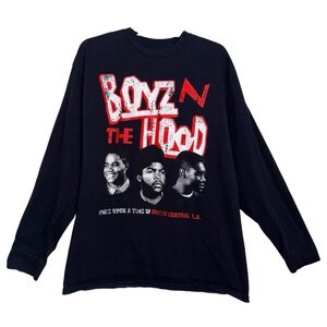 Boys N The Hood men’s long sleeve black shirt size 2XL